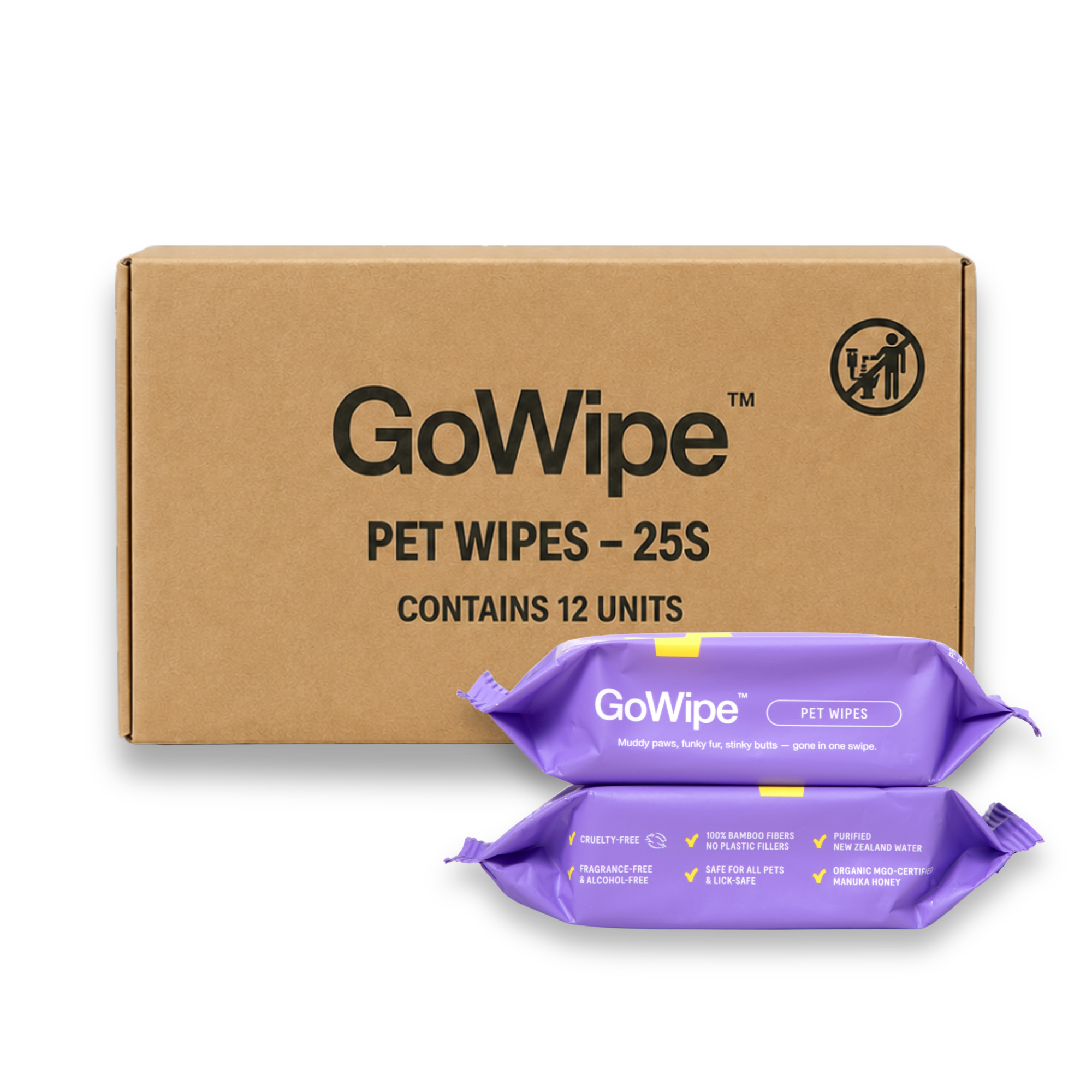 PET WIPES BULK CASES