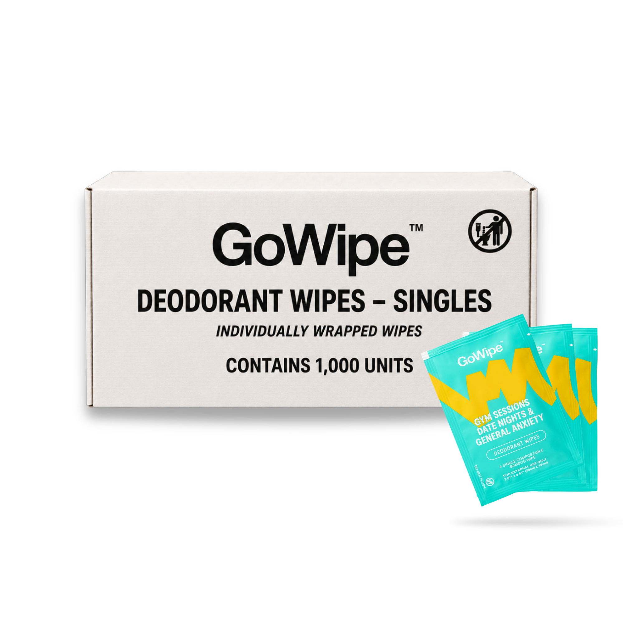DEODORANT WIPES BULK CASES