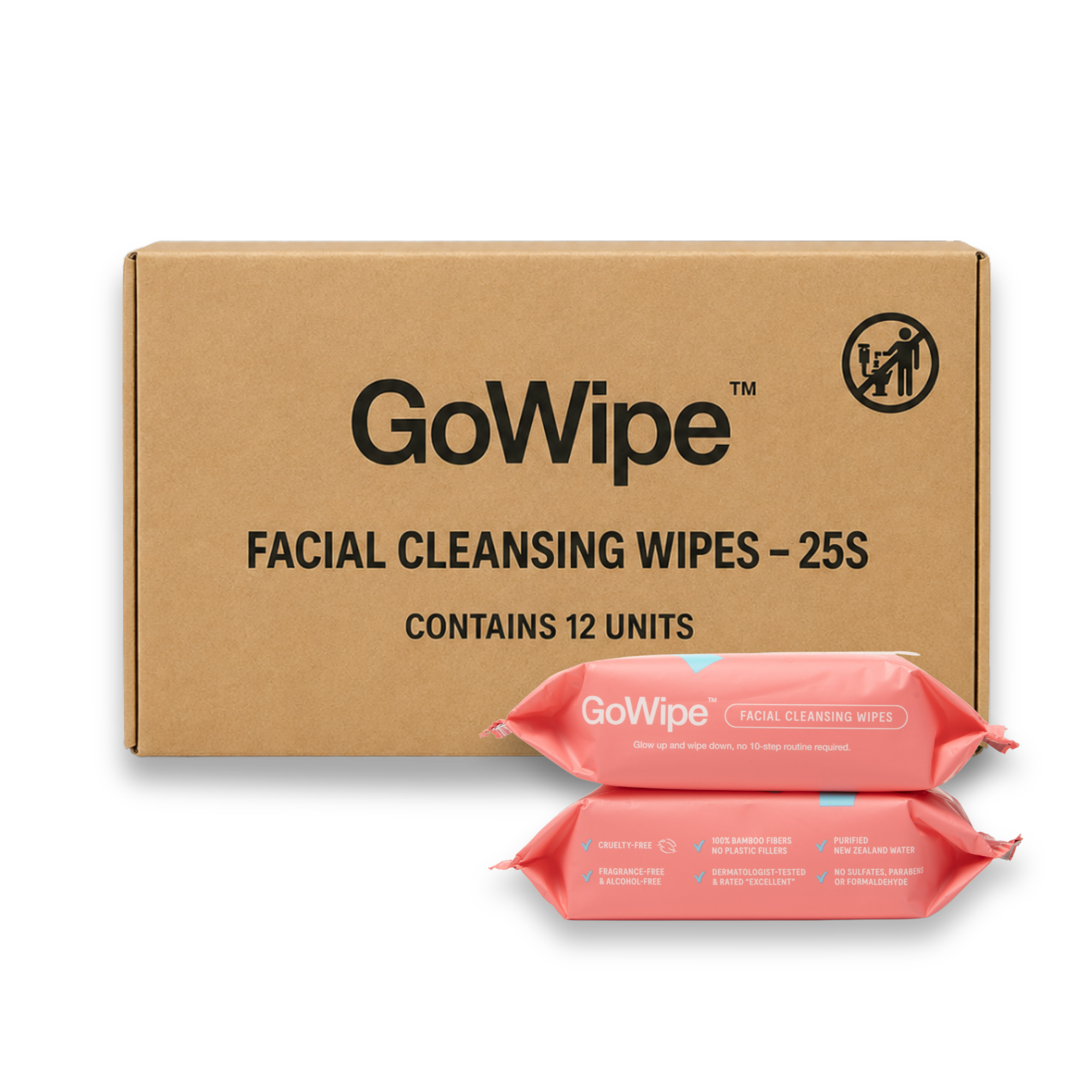 FACIAL CLEANSING WIPES BULK CASES