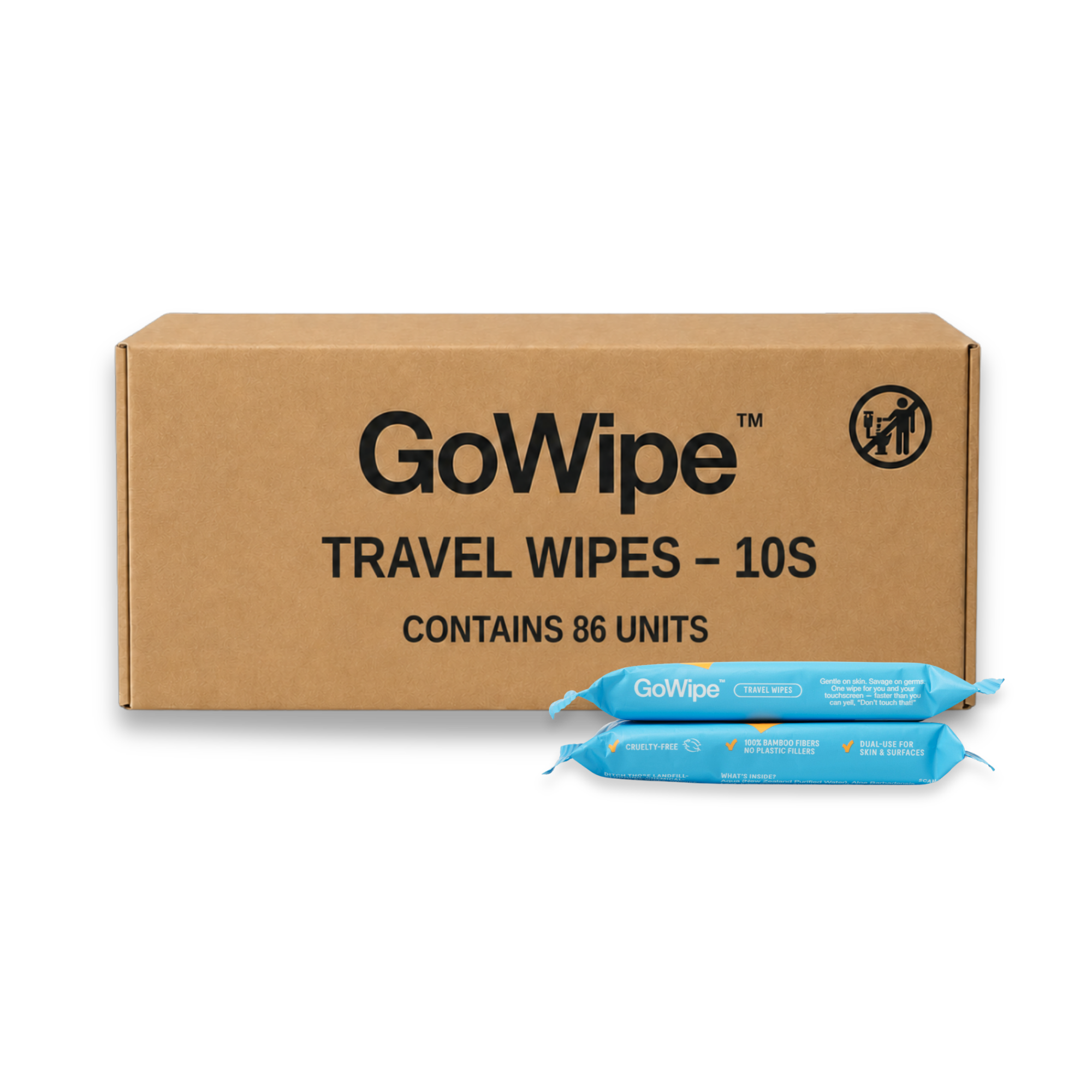 TRAVEL WIPES BULK CASES