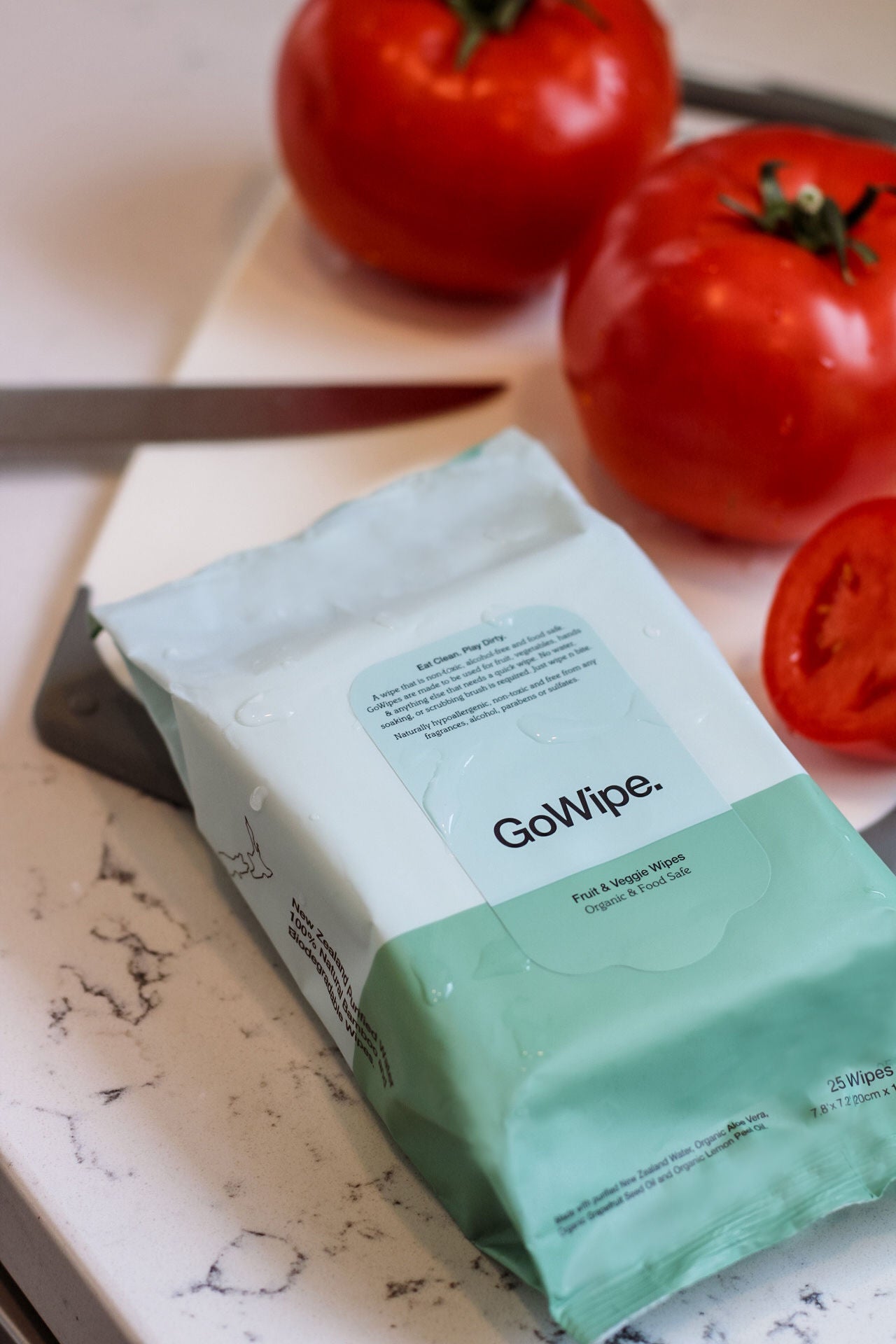 Fruit & Veggie Wipes -Case of 24 packs