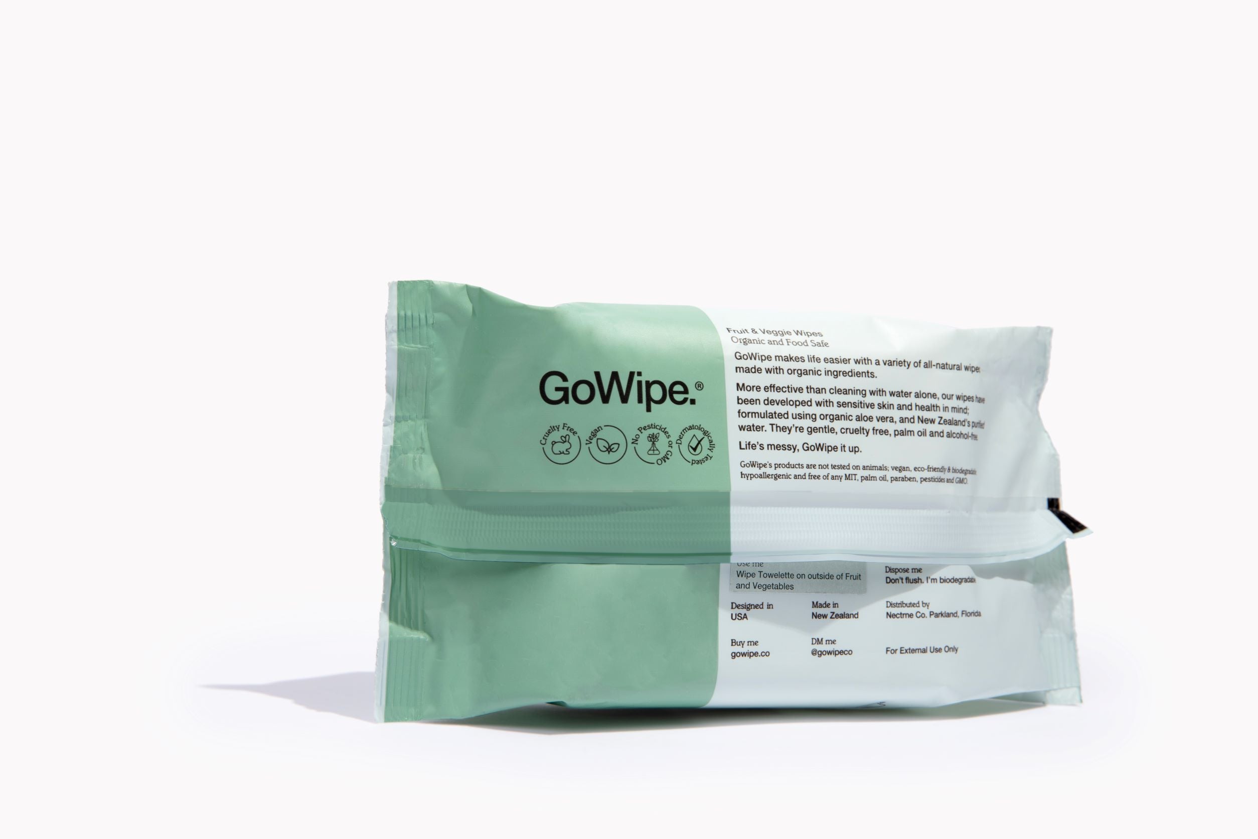 Fruit & Veggie Wipes -Case of 24 packs